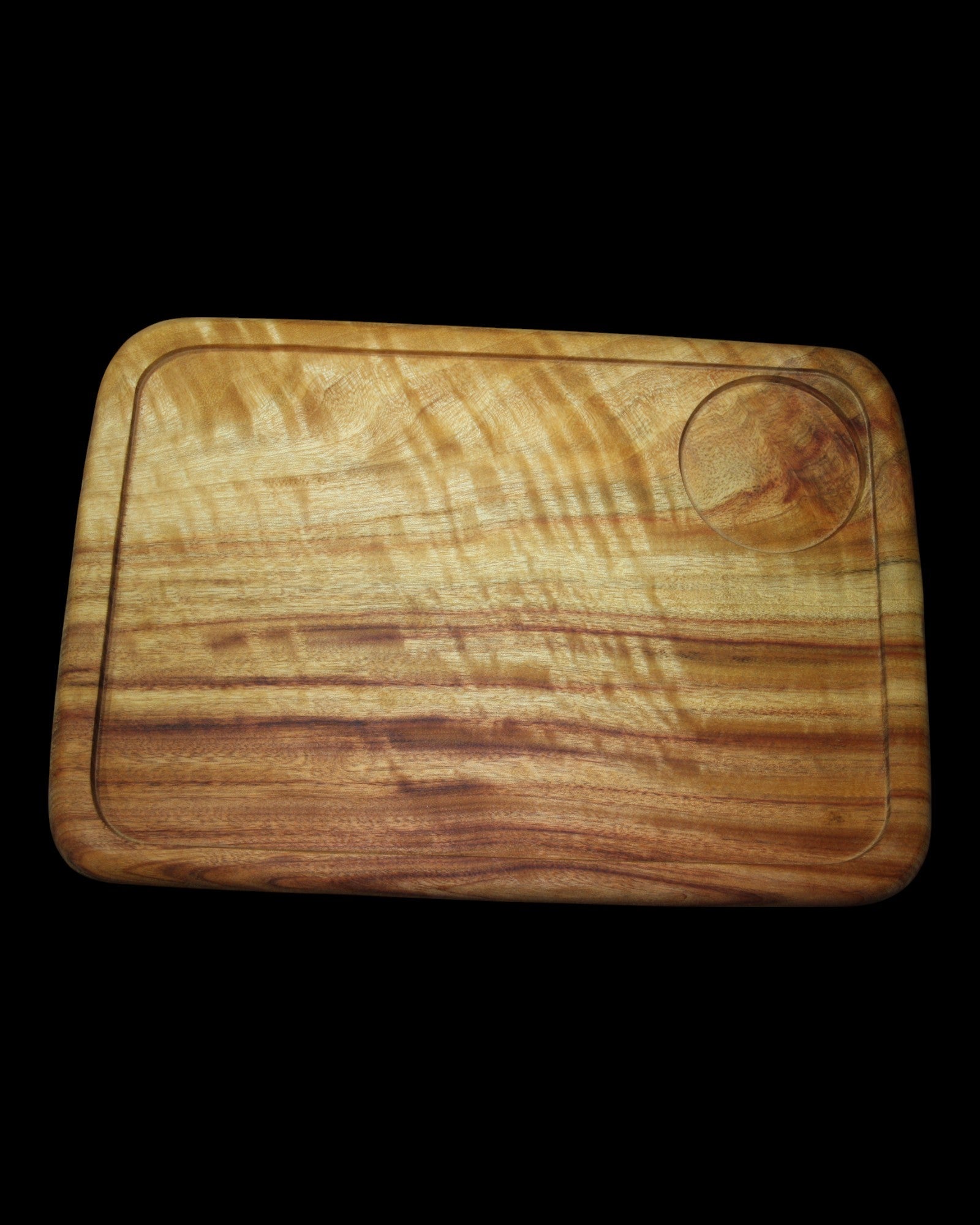 Camphor Laurel Serving Board with Ramekin - FREE SHIPPING