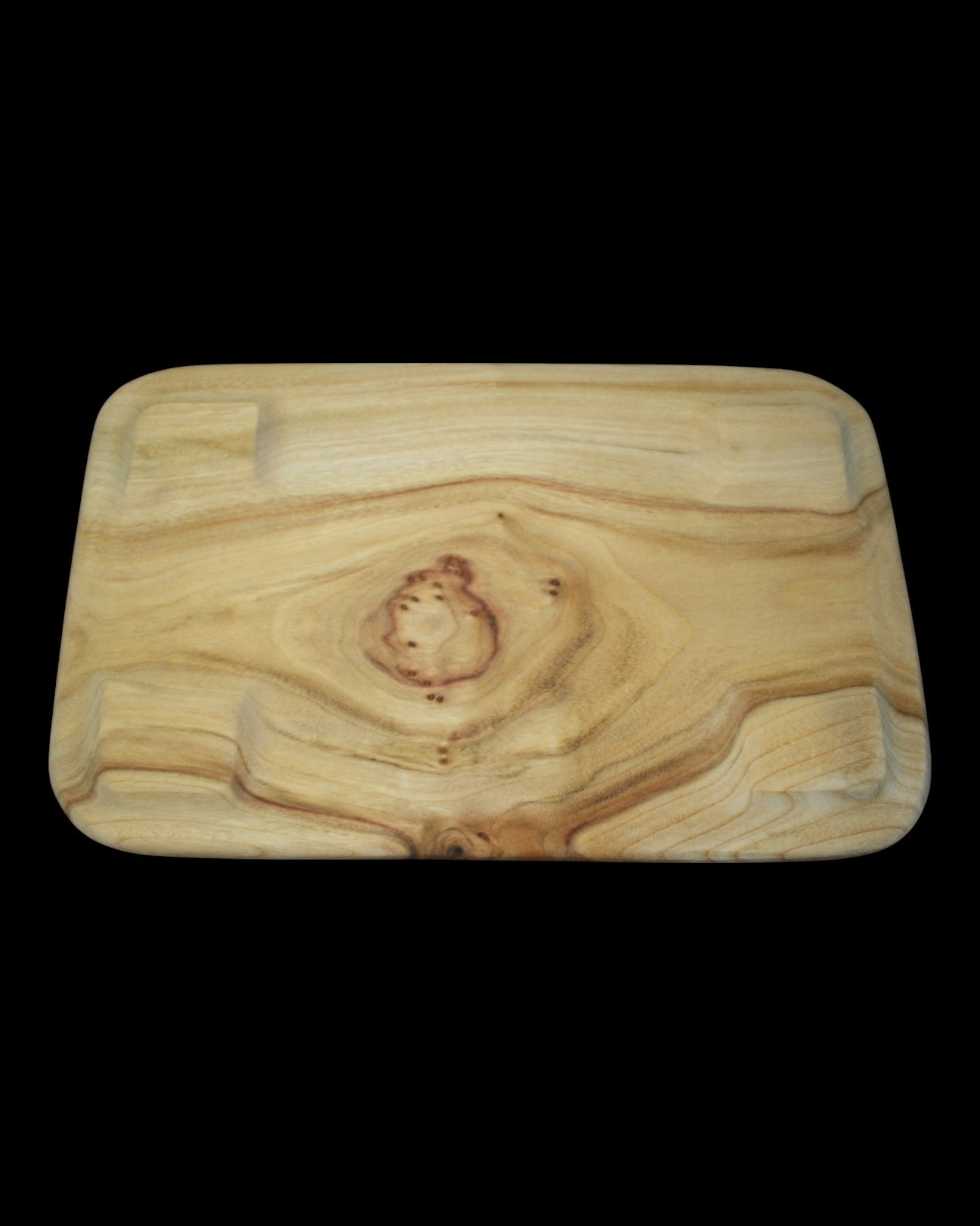 Camphor Laurel Carving Board with Feet - FREE SHIPPING