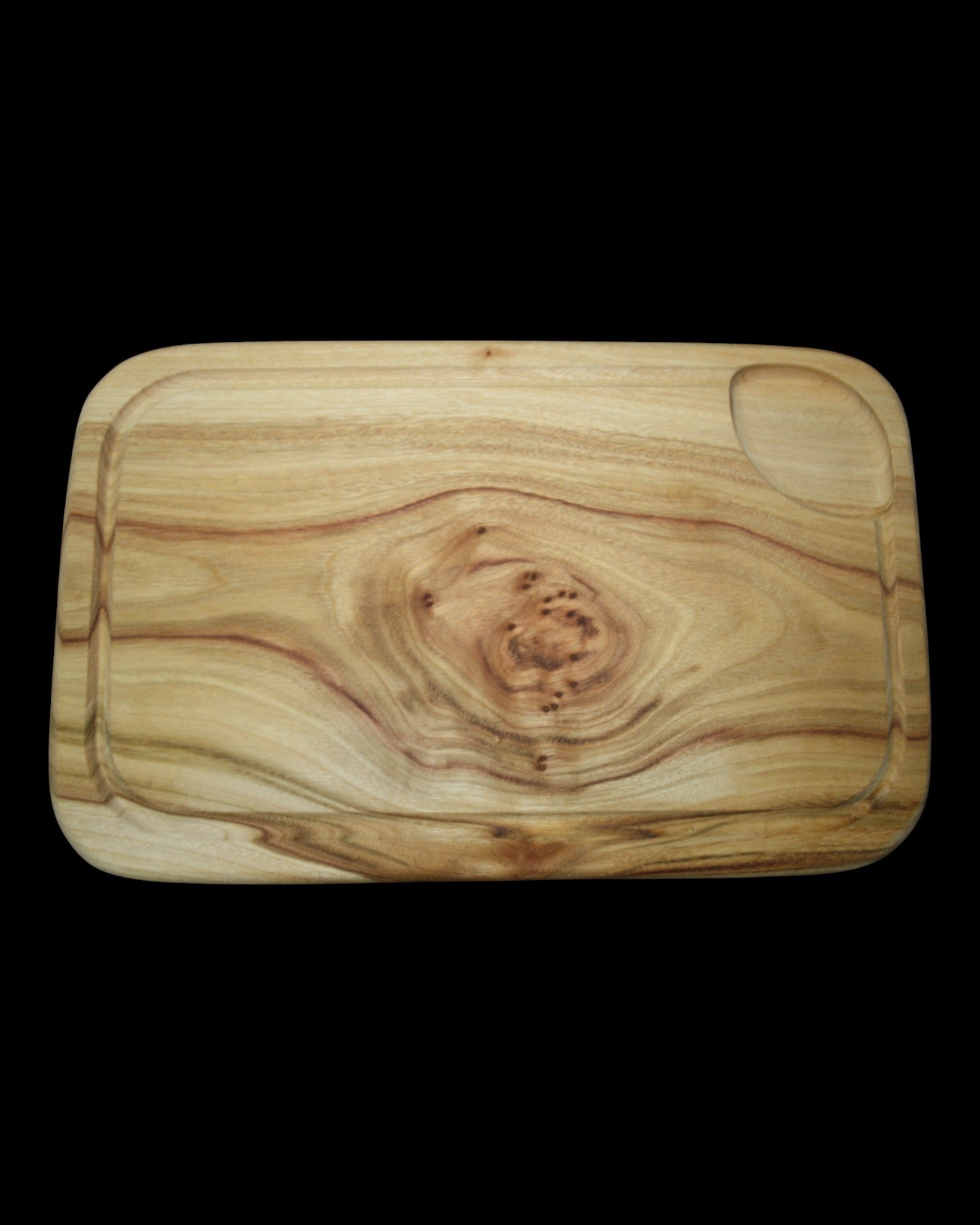 Camphor Laurel Carving Board with Feet - FREE SHIPPING